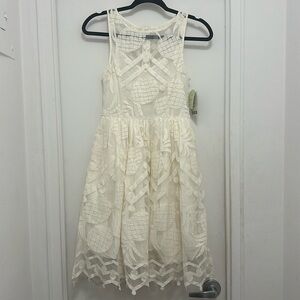 Anthropologie Maev pineapple dress